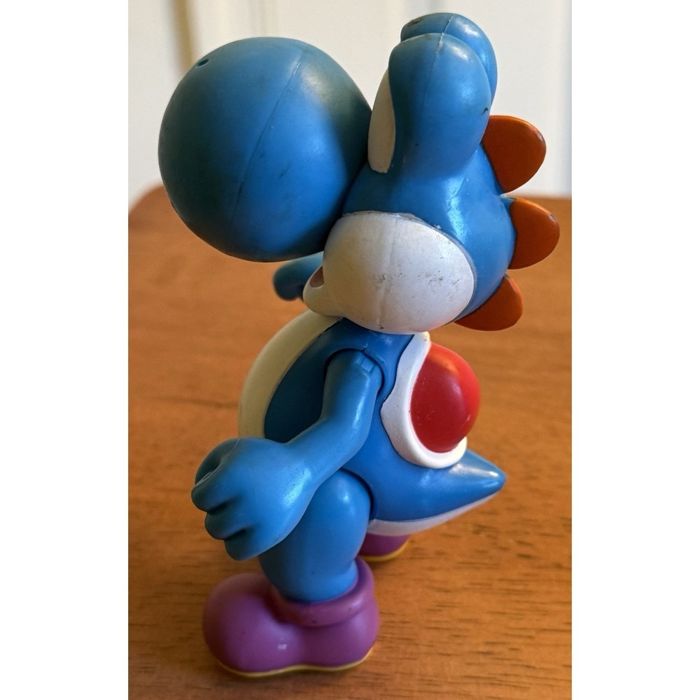 Jakks Super Mario 4" Inch World of Nintendo Series Yoshi Figure 2015 - Picture 2 of 6